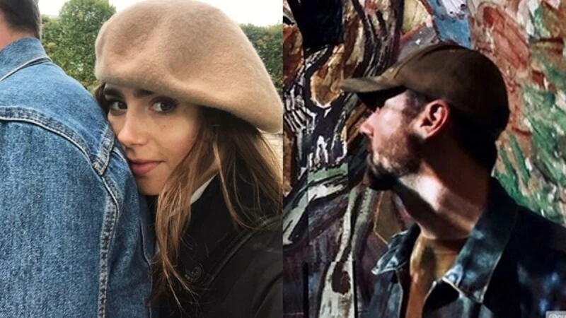 女神莉莉柯林斯IG大方認愛！熱戀「龍后」前男友，曬親密甜照告白：「已經開始想你了。」