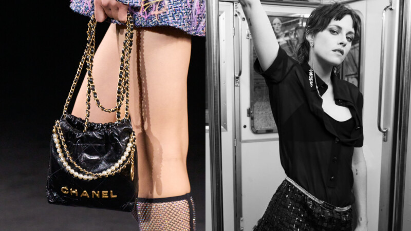 2023春夏巴黎時裝週｜Kristen Stewart最像香奈兒女士的女人！Chanel大秀為她打造，迷你22包缺貨預告