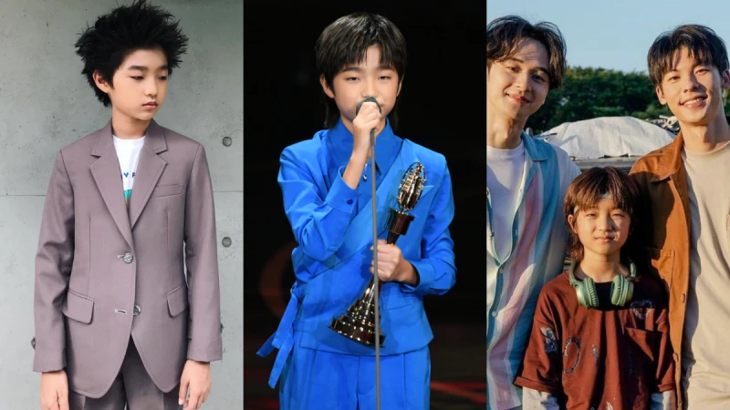 白潤音13歲天才童星奪金鐘迷你男配!台日混血兒,《親愛的房客》、《嗨!神獸》都有他