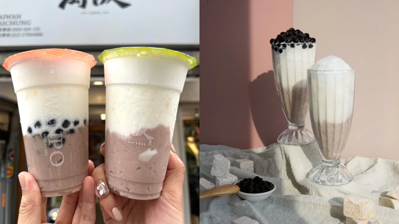 《萬波》芋頭口味濃郁回歸！特製芋頭泥+滑順鮮奶泡，還喝得到芋頭顆粒