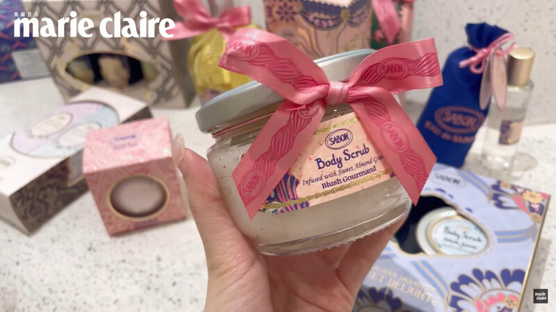SABON 2022聖誕幸福饗宴系列，玫瑰＆杏仁果奶香！夢幻甜蜜如置身巴黎甜點店