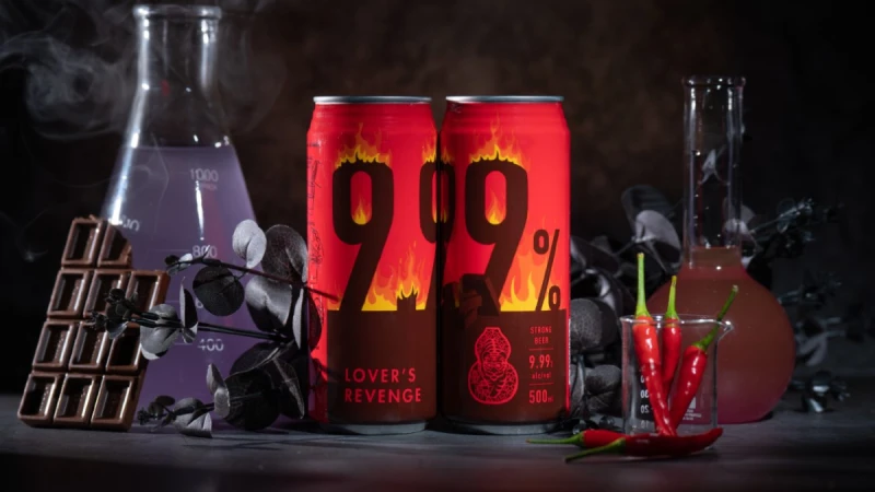 臺虎精釀推出超狂辣椒巧克力口味！高趴數「9.99 愛人的復仇」辣甜上市
