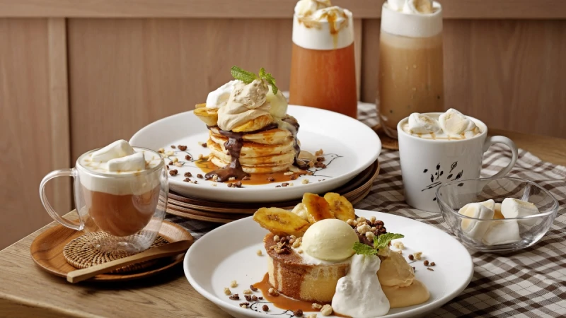 杏桃鬆餅屋「太妃糖季」4款必吃推薦公開！海鹽太妃厚鬆餅太好吃