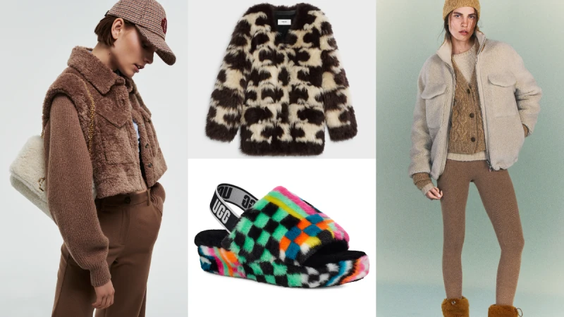 穿搭小學堂│冬日絨毛造型穿搭解析，大地色系、寬鬆印花...打造溫暖冬日風格