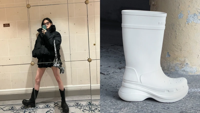 下雨天也要美！盤點6雙不怕髒不怕淋精品牌長靴，Jennie、韓韶禧都在穿
