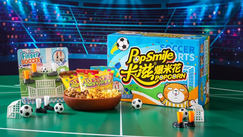 卡滋爆米花X白爛貓推世足限量商品！加碼免費送手指足球組