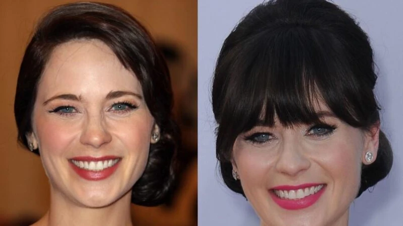 女神打回凡人？沒瀏海的Zooey Deschanel 無人認出她哪位…？！