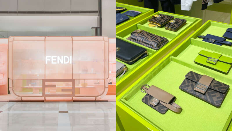 Fendi Baguette台南快閃店！糖果色外牆超好拍，一次收齊數十顆特殊法棍包
