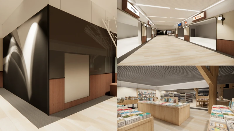 誠品進駐東區地下街！300坪空間、「列車窗景」設計推出通勤書單，逛街也能吸收書香