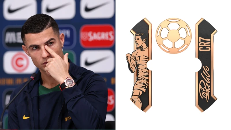 C羅跨足鐘錶圈！自創個人品牌CR7與Jacob &amp; Co.推出聯名錶