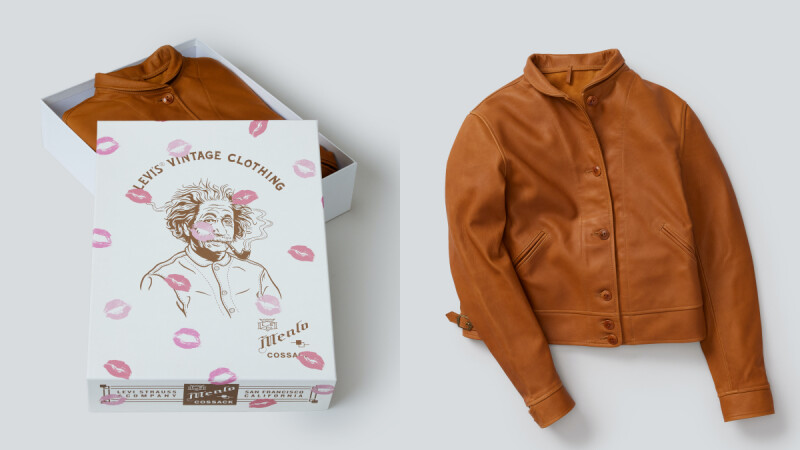 Levi’s再復刻愛因斯坦那件皮衣！首次推出女版剪裁，全台只有12組