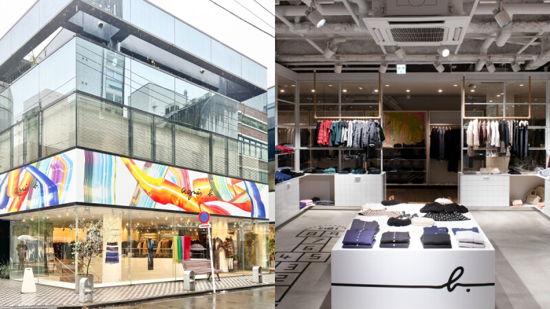 Agnès b.東京3大特色店：青山店藝廊空間、銀座店品項最齊全、澀谷店裝潢最好拍