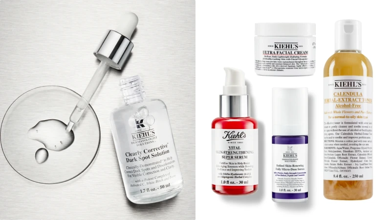 Kiehl’s 2022熱賣Top 5:美白、抗老、修護功能型精華液最受歡迎