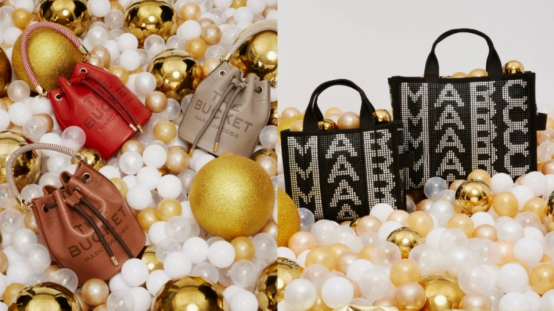 節慶必收美包！閃爍亮片、璀璨水晶、開運紅…各款Marc Jacobs包款，讓妳輕鬆擁有氛圍感滿分的新年亮眼LOOK！ 