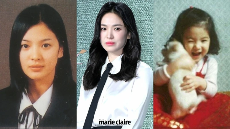 宋慧喬《黑暗榮耀》減重老化超敬業!10張照片證實「母胎美女」從小顏值過人,國高中青春期校花誰敢欺負她?
