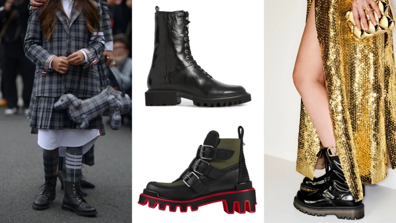 穿搭小學堂│冬日皮靴盤點，厚底設計、簡約輪廓...增添新年穿搭靈感