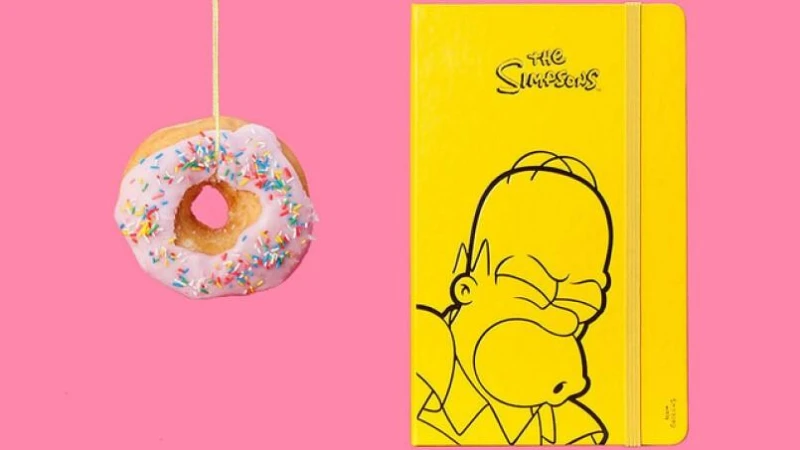 MOLESKINE 2014 辛普森家庭 The Simpsons 主題限定行事曆