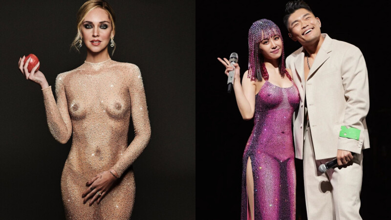 Jolin、Chiara Ferragni前後穿上裸鑽禮服,背後的女體自主思想你知道嗎?