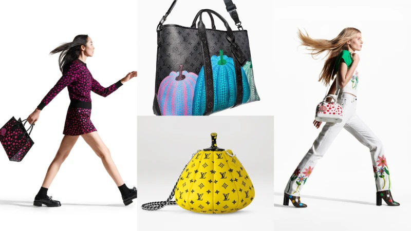 LOUIS VUITTON x YAYOI KUSAMA「Drop 2」登台,波點、南瓜…經典元素帶你進入草間彌生的世界