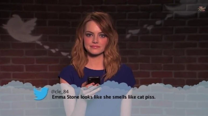 要是我一定崩潰!當大明星讀到超可怕壞心評語的反應是…