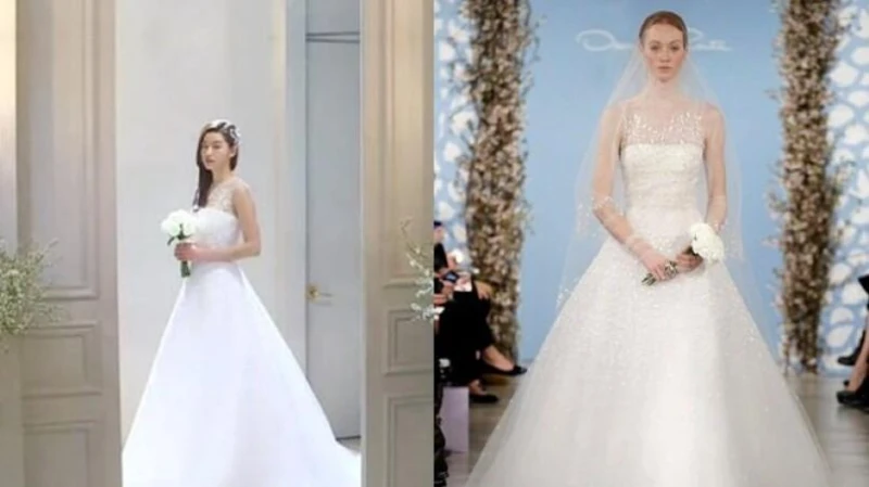 名媛最愛婚紗是它！Oscar De La Renta 童話般的優雅演繹