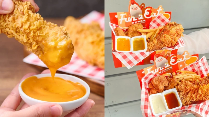 繼光香香雞超巨「無骨炸雞柳」新登場！超過15公分＋4種美味沾醬太療癒