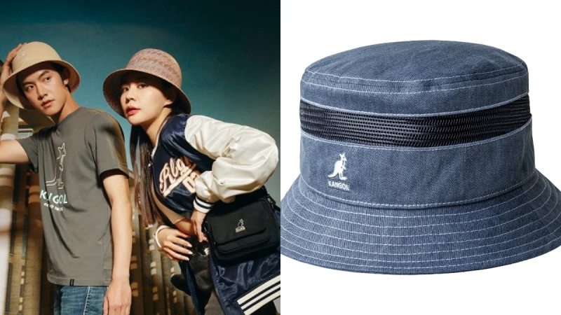 KANGOL 2023 夏日系列，編織款、寬沿帽…找到屬於你的漁夫帽型