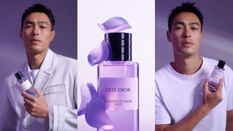 可以忘記戴飾品、不會忘記噴香水!楊祐寧的man、溫柔與神秘,就跟DIOR香氛世家「蒙田大道香氛」的“蒙田灰”一樣變化萬千、令人著迷~