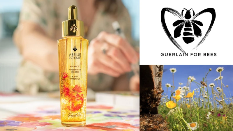 嬌蘭以愛為名守護蜜蜂更珍愛世界！520世界蜜蜂日嬌蘭特獻全球熱銷的「小金瓶BEE藝術聯名版」，讓每個人都可以用實際行動支持守護地球同時美肌自己的夢想