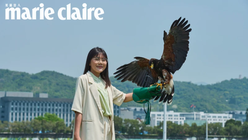 Gen Z/撐過血癌、截肢難關!「美人腿」少女沈利倩關懷生態 和老鷹一起展翼翱翔