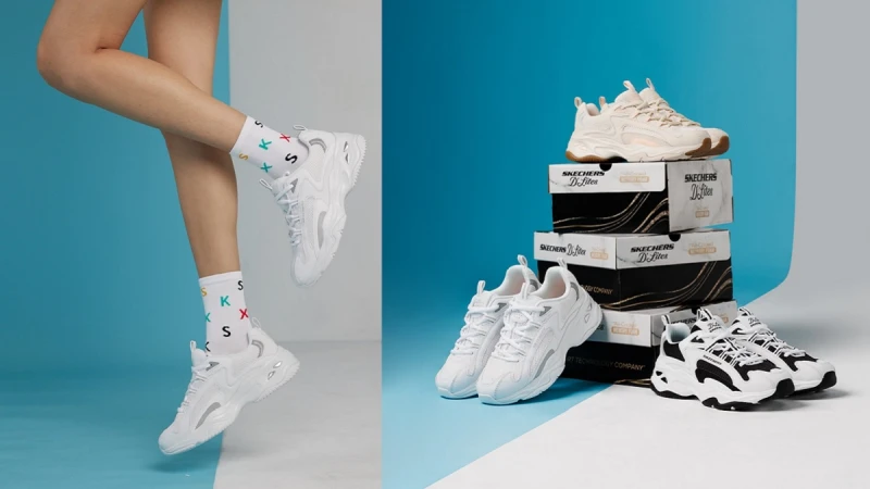 Y2K 風格怎麼能少這一味，有SKECHERS D&#039;Lites 4.0你的穿搭才叫到位！