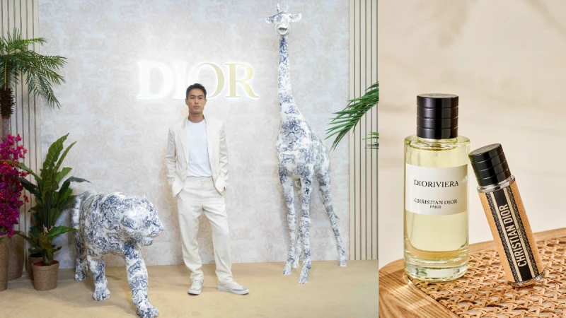 DIOR帶你一秒出發,享受一場從巴黎到南法的頂奢蔚藍假期!男神楊祐寧搶先逛DIOR香氛世家「蔚藍假期香氛特展」試香全新《陽光假期香氛》,讚嘆:這是趟不可思議的香水奇幻旅程!