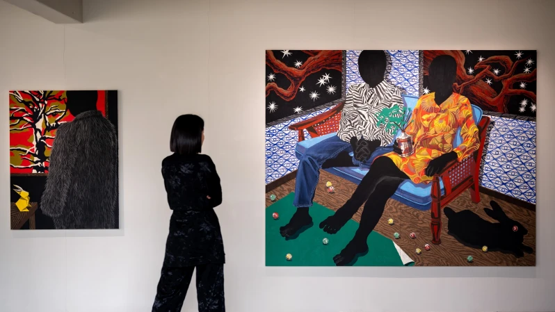 小瀨真由子首次在台的伊日後樂園展覽，日本畫描繪日常片段獨特又神秘的生命偶然時空