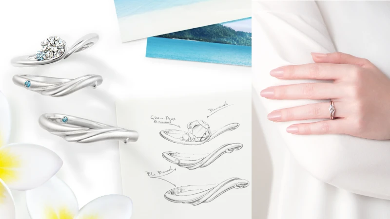 海洋沁涼氛圍就是這麼療癒夢幻！K.UNO夏日之戀以迪士尼小美人魚、海洋元素注入婚戒設計，全訂製服務打造專屬回憶景點珠寶也讓人超心動！