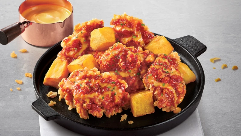 新韓式炸雞！肯德基「雙醬無骨大口脆雞」新登場，搭黃金地瓜塊超涮嘴