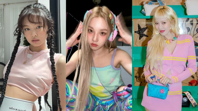 夏季最熱門的多巴胺穿搭是什麼？跟著韓星學穿鮮艷色系、Y2K！