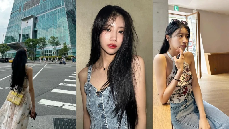韓綜女神美珠MIJOO夏日出遊妝髮造型這樣搭,這款綁髮跟墨鏡是絕配!