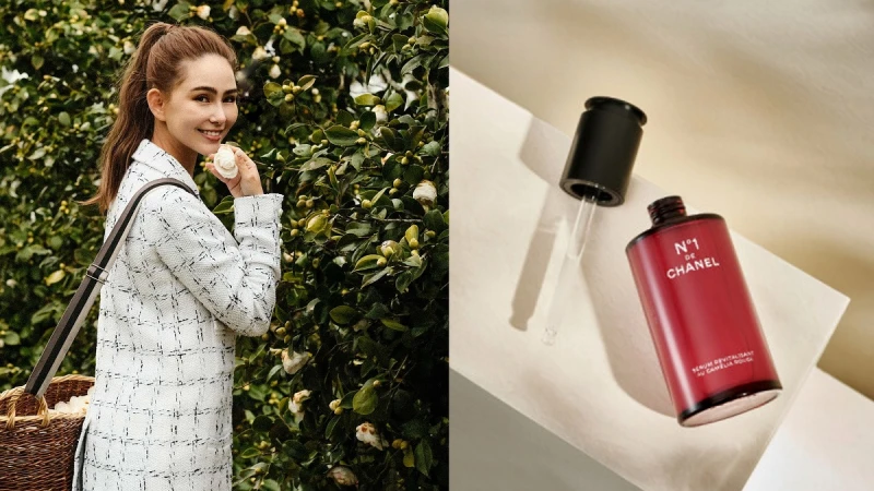 跟著昆凌探訪香奈兒戈雅克戶外實驗室！長期感受「香奈兒1號紅色山茶花活能精萃」給予肌膚的純淨活能，全面開啟四大美肌關鍵！