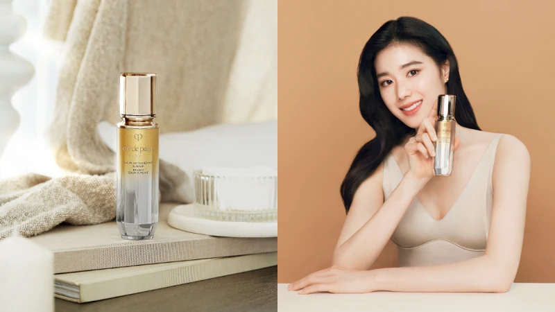 宛如搭上逆齡時光機！肌膚之鑰超越時代聰明發明#逆齡瓶薈萃「金黃賦活雙花精萃」珍貴能量，抗老賦活、重返年輕，讓美妝名人都超愛