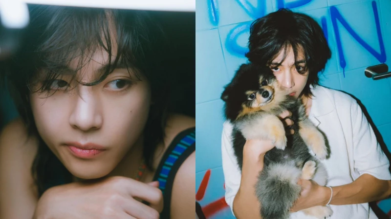 BTS V金泰亨9月推個人專輯《Layover》!一系列概念照秀完美臉蛋,愛犬超萌入鏡
