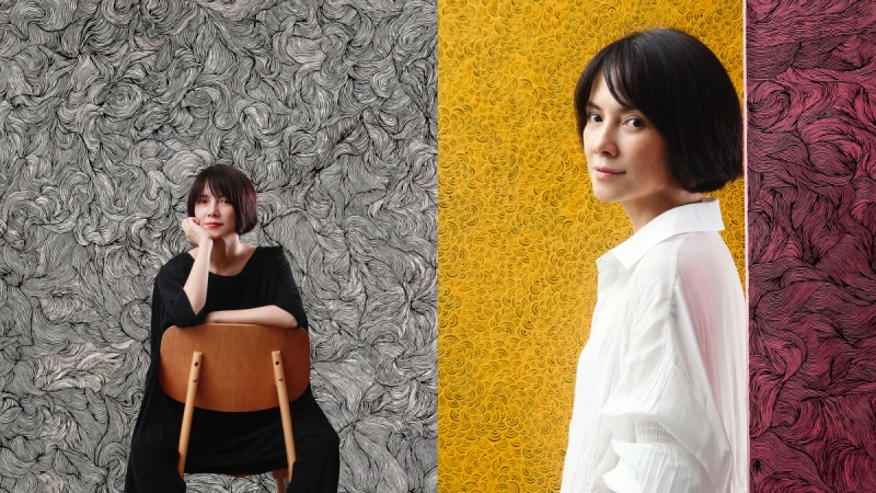 李心潔《不止於靜》個人畫展探索生命經驗!為那片灰色天空揮灑上不一樣的色彩