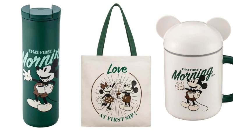 星巴克米奇聯名台灣9/19開賣！！21款迪士尼全品項不只馬克杯，還有復古綠雨傘
