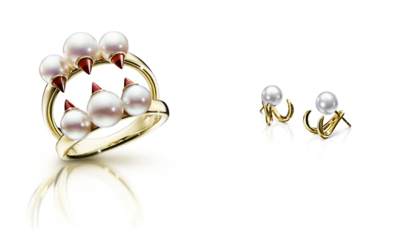 TASAKI danger野性系列摘掉刻板印象珍珠飾品新玩法