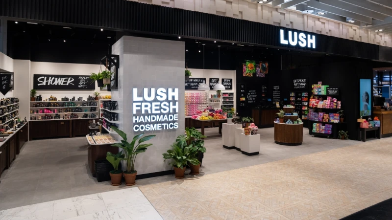 LUSH跨出台北!南臺灣首店開在高雄漢神巨蛋,還用裸裝商品保育海龜