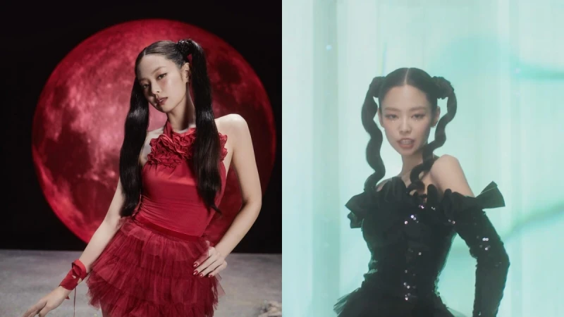 JENNIE新曲〈You & Me〉MV髮型大走美戰風!緞帶感雙馬尾超吸睛,月光仙子本人就是她