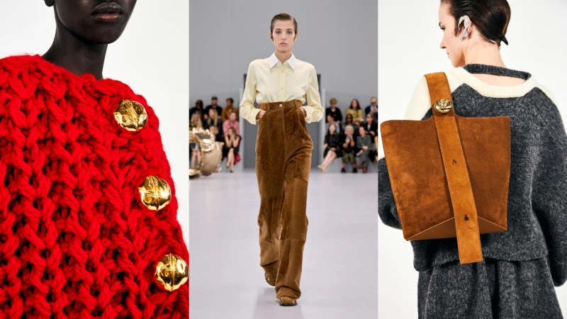 四大重點聚焦Loewe 2024春夏女裝系列，超高腰褲、玩轉比例…打破你對服裝的想像