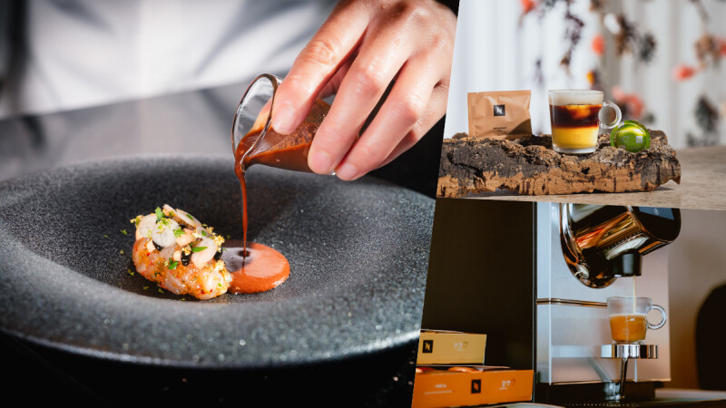 Nespresso「新饗盛宴 The New Appeitite」攜手HAIION、Pappillon、栗林里以咖啡入菜打造期間限定永續餐點