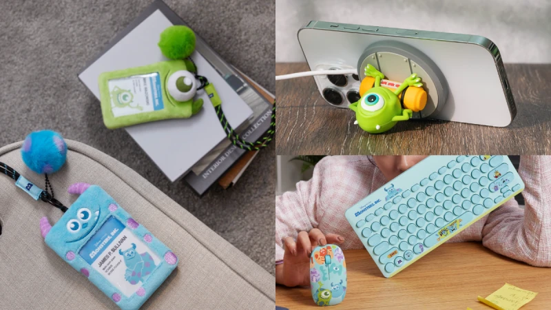 毛怪、大眼仔陪上班！康是美22款「皮克斯怪獸系列」加購送亮相，超萌電腦鍵盤必須入手