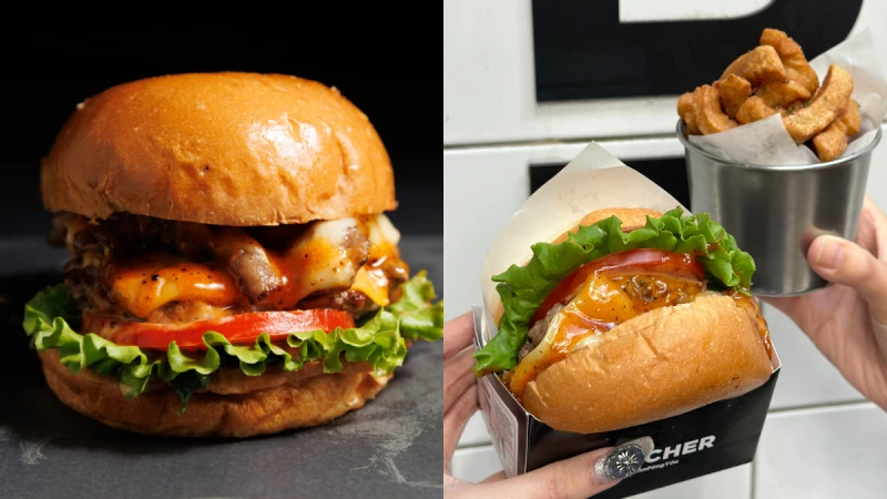 台味漢堡限定販售！以道地牛肉麵為基底，熟成牛肉漢堡排配上清燉牛筋超誘人