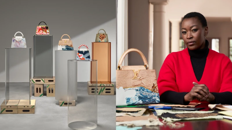 路易威登「Artycapucines」迎來系列第五篇章，頂級工藝與藝術的創意碰撞